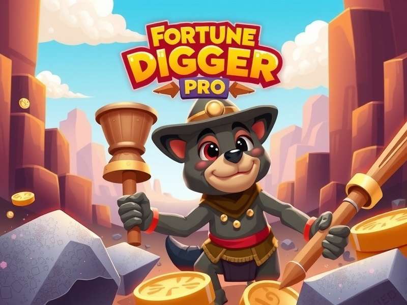 Fortune Digger Pro Game Banner
